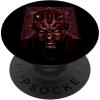 imageStar Wars Darth Maul Dark Glare Portrait PopSockets MagSafe PopGrip for iPhoneStandard