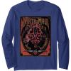 imageStar Wars Darth Maul Fear Tour Band Long Sleeve TShirtNavy Blue