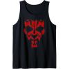 imageStar Wars Darth Maul Spray Paint Face Tank TopBlack