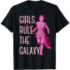 imageStar Wars Episode 7 Rey Girls Rule The Galaxy TShirt C2 TShirtBlack