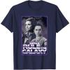 imageStar Wars General Organa Rey Episode 7 Sticker TShirt TShirtNavy Blue