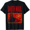 imageStar Wars Halloween Darth Maul The Vicious Sith Lord TShirtBlack