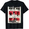 imageStar Wars Last Jedi Rey Join Resistance Propaganda TShirt TShirtBlack