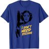 imageStar Wars Princess Leia Escape I Dont Need Rescuing TShirtRoyal Blue