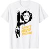 imageStar Wars Princess Leia Escape I Dont Need Rescuing TShirtWhite
