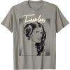 imageStar Wars Princess Leia FEARLESS Profile Poster TShirt TShirtSlate Grey