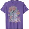 imageStar Wars Princess Leia Retro Rebel TShirtPurple Heather