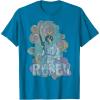 imageStar Wars Princess Leia Retro Rebel TShirtSapphire Blue