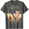 imageStar Wars Rey Close Up TShirtAsphalt Grey