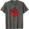 imageStar Wars Rey You Are Not Alone Valentines Day TShirtAsphalt Grey