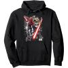 imageStar Wars The Clone Wars Darth Maul ampamp Savage Opress Pullover HoodieBlack
