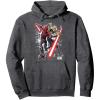 imageStar Wars The Clone Wars Darth Maul ampamp Savage Opress Pullover HoodieDark Heather Grey