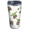 imageTervis Made in USA Double Walled Star Wars  The Mandalorian Child Playing Insulated Tumbler Cup Keeps Drinks Cold ampamp Hot 16oz ClearStainless Steel