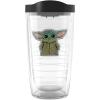 imageTervis Star Wars  Mandalorian  Grogu Made in USA Double Walled Insulated Tumbler Travel Cup Keeps Drinks Cold ampamp Hot 16oz Mug Classic16oz