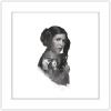 imageTrends International Gallery Pops Star Wars Saga  Princess Leia Artistic Atmosphere Portrait Wall Art Wall Poster 12quot x 12quot Black Framed VersionWhite Framed Version