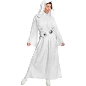 imageRubies Womens Star Wars Classic Deluxe Princess Leia CostumeWhite