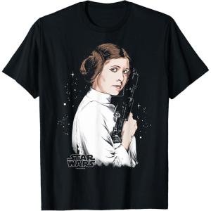 imageStar Wars  Leia Celestial TShirtBlack