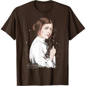 imageStar Wars  Leia Celestial TShirtBrown
