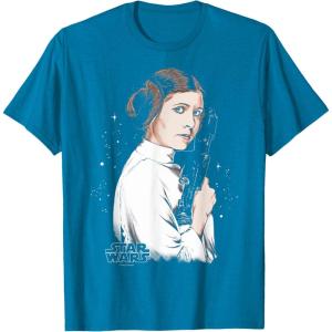 imageStar Wars  Leia Celestial TShirtSapphire Blue