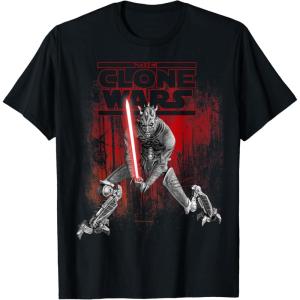 imageStar Wars Clone Wars Darth Maul TShirtBlack