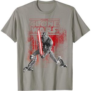 imageStar Wars Clone Wars Darth Maul TShirtSlate Grey