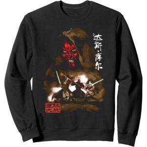 imageStar Wars Darth Maul Battle Portrait SweatshirtBlack
