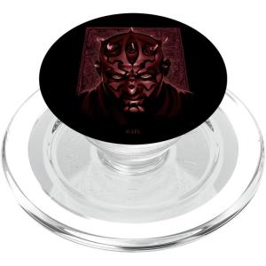 imageStar Wars Darth Maul Dark Glare Portrait PopSockets MagSafe PopGrip for iPhoneMagSafe