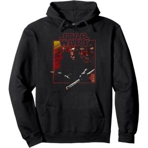 imageStar Wars Darth Maul Faded Portrait Pullover HoodieBlack