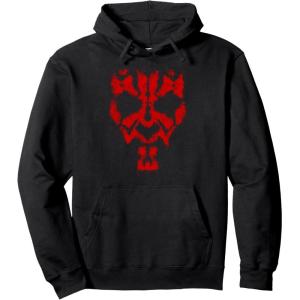 imageStar Wars Darth Maul Spray Paint Face Pullover HoodieBlack