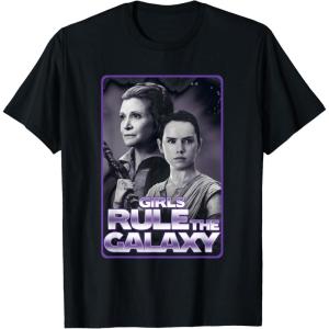 imageStar Wars General Organa Rey Episode 7 Sticker TShirt TShirtBlack