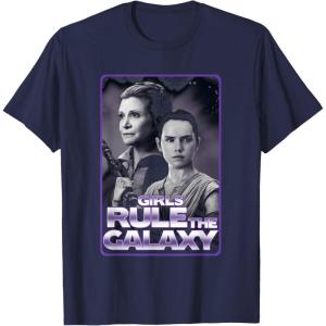 imageStar Wars General Organa Rey Episode 7 Sticker TShirt TShirtNavy Blue