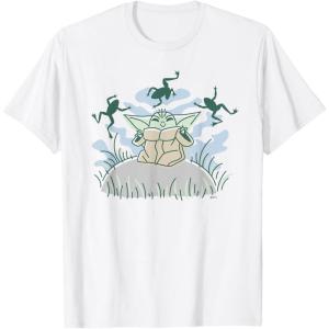 imageStar Wars Grogu Snack Time TShirtWhite