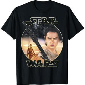 imageStar Wars Rey Close Up TShirtBlack