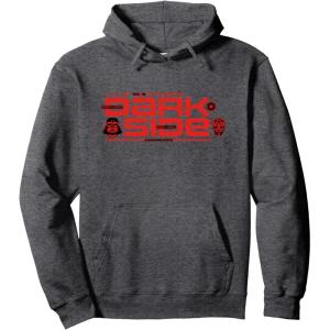 imageStar Wars The Dark Side Darth Vader Darth Maul Sith Villains Pullover HoodieDark Heather Grey