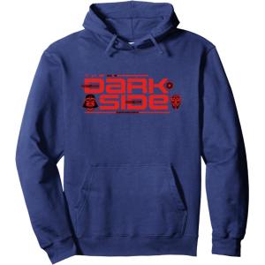 imageStar Wars The Dark Side Darth Vader Darth Maul Sith Villains Pullover HoodieNavy Blue