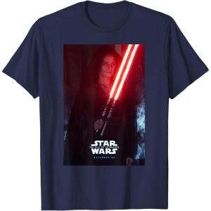 imageStar Wars The Rise of Skywalker Dark Rey TShirtNavy Blue