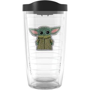 imageTervis Star Wars  Mandalorian  Grogu Made in USA Double Walled Insulated Tumbler Travel Cup Keeps Drinks Cold ampamp Hot 16oz Mug Classic16oz