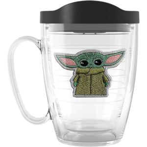 imageTervis Star Wars  Mandalorian  Grogu Made in USA Double Walled Insulated Tumbler Travel Cup Keeps Drinks Cold ampamp Hot 16oz Mug Classic16oz Mug
