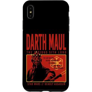 imageiPhone 16 Star Wars Darth Maul The Vicious Sith Lord CaseiPhone XS Max