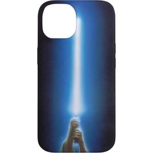 imageiPhone 16 Star Wars Luke Skywalker Blue Lightsaber Black CaseiPhone 14