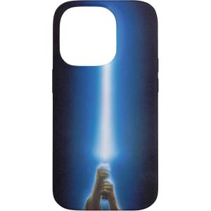 imageiPhone 16 Star Wars Luke Skywalker Blue Lightsaber Black CaseiPhone 14 Pro