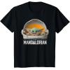 imageStar Wars The Mandalorian The Child Floating Pod TShirtBlack