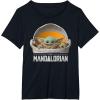 imageStar Wars The Mandalorian The Child Floating Pod TShirtBlack
