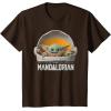 imageStar Wars The Mandalorian The Child Floating Pod TShirtBrown