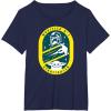 imageStar Wars The Mandalorian and Grogu Modified N1 Starfighter TShirtNavy Blue