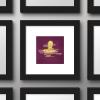 imageTrends International Gallery Pops Star Wars Saga  Asian Art Collection C3PO Wall Art Wall Poster 12quot x 12quot Black Framed VersionBlack Framed Version