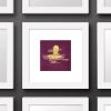imageTrends International Gallery Pops Star Wars Saga  Asian Art Collection C3PO Wall Art Wall Poster 12quot x 12quot Black Framed VersionWhite Framed Version