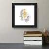 imageTrends International Gallery Pops Star Wars Saga  MidCentury Modern C3PO Wall Art Wall Poster 12quot x 12quot Black Framed VersionBlack Framed Version