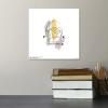imageTrends International Gallery Pops Star Wars Saga  MidCentury Modern C3PO Wall Art Wall Poster 12quot x 12quot Black Framed VersionUnframed Version