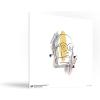 imageTrends International Gallery Pops Star Wars Saga  MidCentury Modern C3PO Wall Art Wall Poster 12quot x 12quot Black Framed VersionUnframed Version